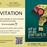 Un week-end de festivités au Grand Pré à Langueux dans le cadre du festival « Et si on en parlait?! » autour de la thématique du handicap visible et invisible