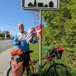 Gilles Beyer a réussi son pari de rejoindre le Danemark à vélo